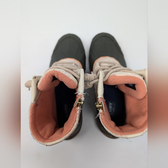 Women's Sperry Syren Gulf Duck Boot- Taupe/ Beige Angora Size 7.5 STS86880 - Picture 7 of 8